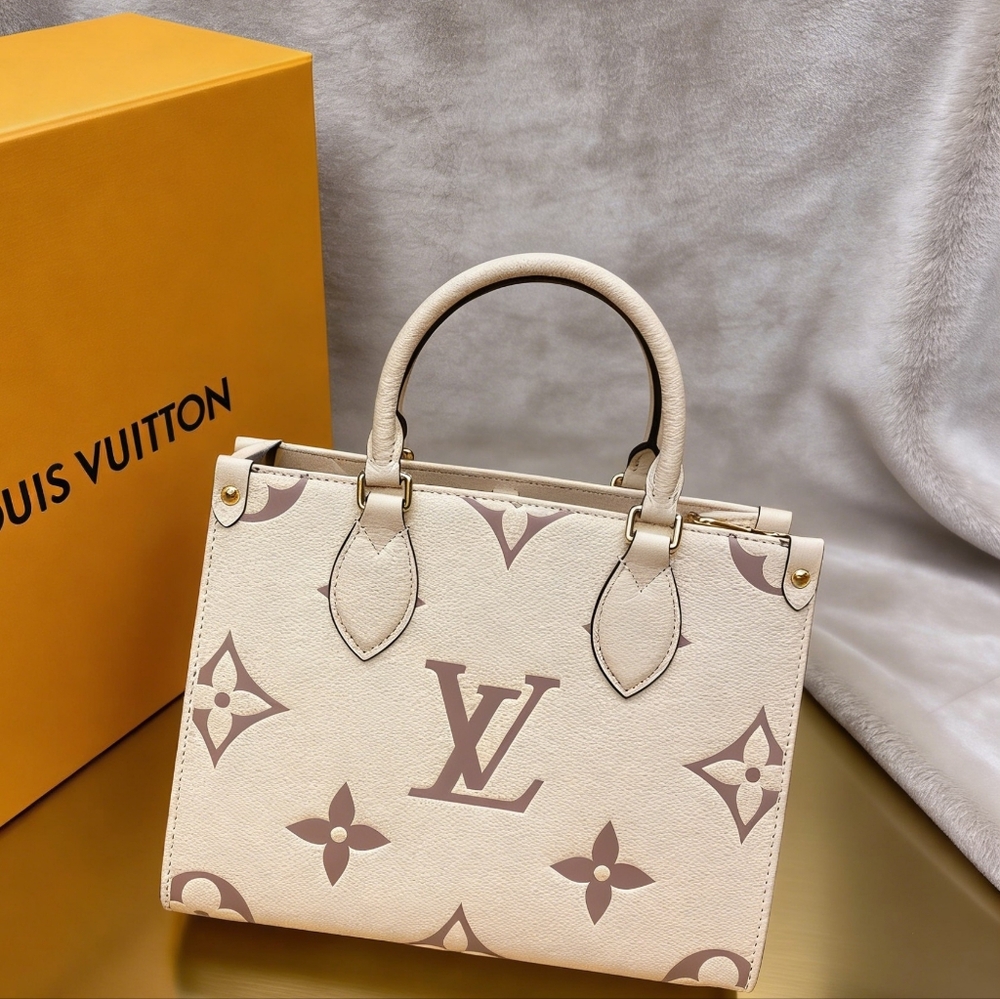 Louis Vuitton  PM Monogram Empreinte Creme